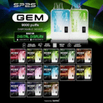 SP2S GEM 9000 一次性拋棄式電子煙 | 12ml大容量 · 16種口味 · 台灣現貨：圖片 3